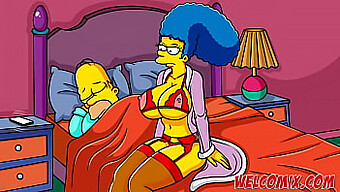 Margy Seeks Revenge By Cheating On Her Husband With Multiple Partners In This Simptoons Simpsons Animated Hentai Film.