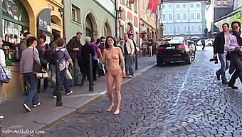 Exciting Exhibitionism With Lustful Women In The Open Air