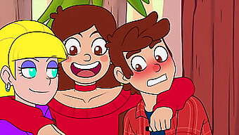 Dewi Kulit Hitam Menunggang Dan Menjilat Dalam Kartun Parodi Gravity Falls