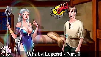 A Hot Princess'S Appearance Leads To A Massive Ejaculation In A New Hentai Game