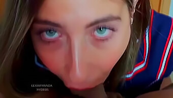 Homemade Video Of A Stunning Girl Performing Oral Sex And Receiving Facial Ejaculation