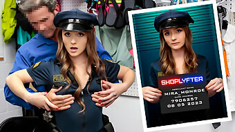 A Reckless Sorority Girl Discovers The Dangers Of Posing As A Police Officer In This Steamy Video Featuring A Shoplifting Incident