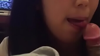 Asian Beauties Give Professional Oral Pleasure