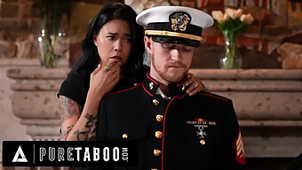 Dana Vespoli, A Widowed Beauty, Craves Her Stepson'S Company In Her Late Husband'S Military Attire