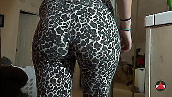 Intense Close-Up Of Tights And Pawg Anal Play