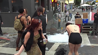 Extreme Slow Motion Captures Of Public Bdsm On Valentine'S Day