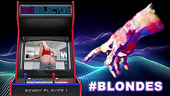 ¡Compilación excitante de rubias jugando juegos porno con Peter Green y Blake Blossom!