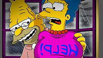 Vintage Marge, The Homemaker, Is Mistaken For A Whore By Her Elderly Neighbor Due To Her Revealing Attire. As Homer Is Away At Work, The Elderly Man Takes Advantage And Pleasures Marge Through All Her Tight Openings. This Explicit Content Combines The Worlds Of Comics, Visual Novels, And Hentai In A Playful Parody Of The Beloved Simpsons Characters.