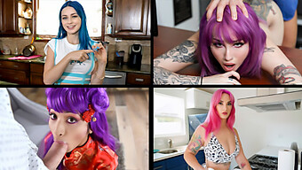 Gadis Kawaii Di Syurga Roleplay: Siri Dahl, Jewelz Blu, Val Steele, Dan Banyak Lagi