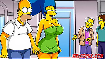 ¡La madura más sexy del pueblo! Los Simpson, Simpsons Hentai