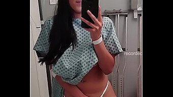 Teen Nearly Gets Caught Pleasuring Herself In Isolation Hospital Bed